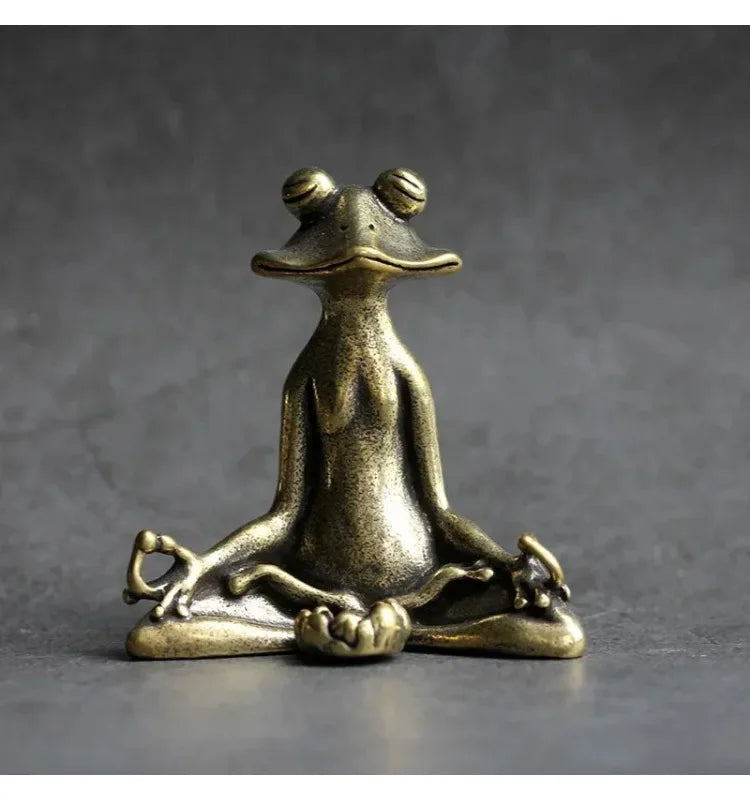Copper Frog Incense Holder 🐸