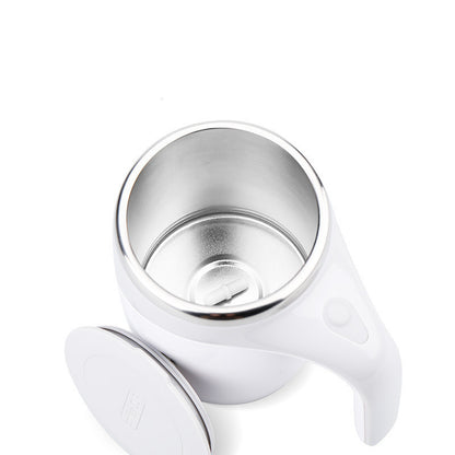 Magnetized Self-Stirring Cup