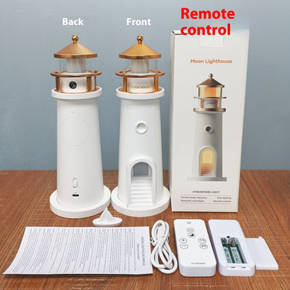 Human Body Induction Moonlight Lighthouse Table Lamp 🌕