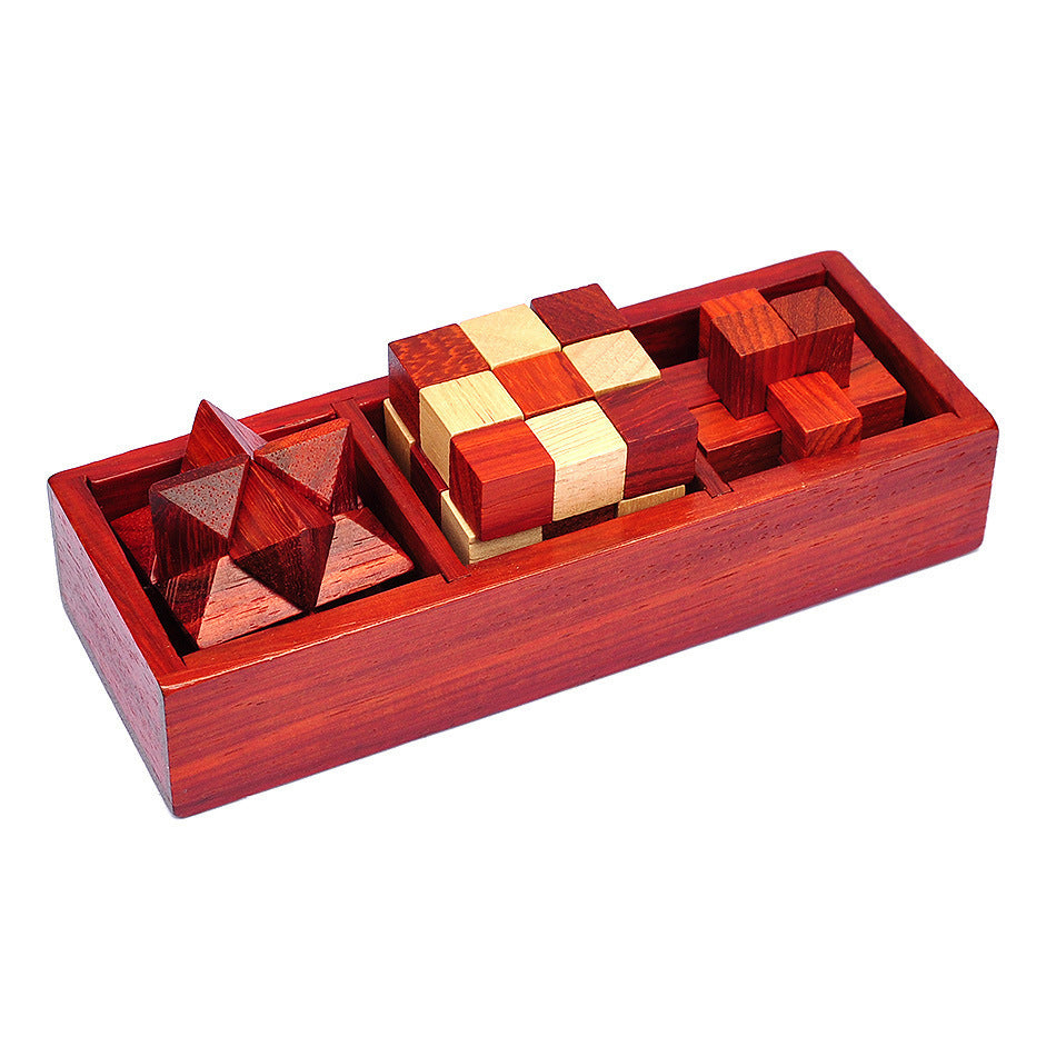 Wood Puzzles (3 in 1)