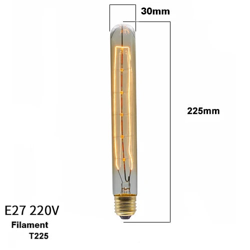 Edison Retro Lamp Incandescent light Bulb E27 220V/110V 40W 💡