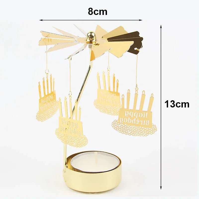Rotating Candle Holder
