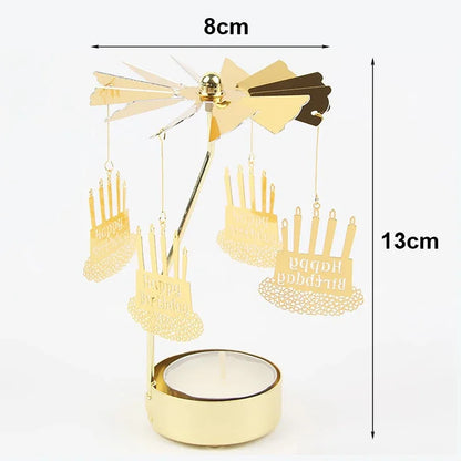 Rotating Candle Holder