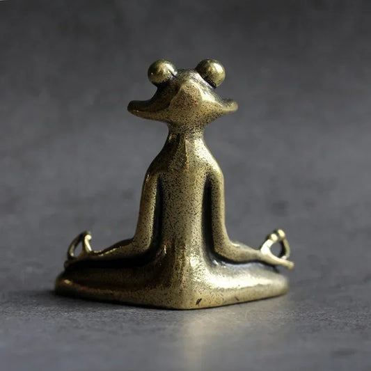 Copper Frog Incense Holder 🐸