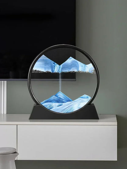 Round Sand Art Hourglass