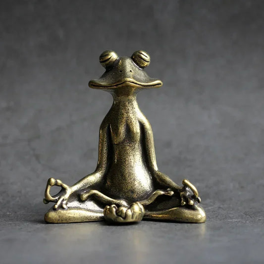 Copper Frog Incense Holder 🐸