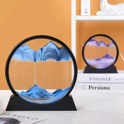 Round Sand Art Hourglass