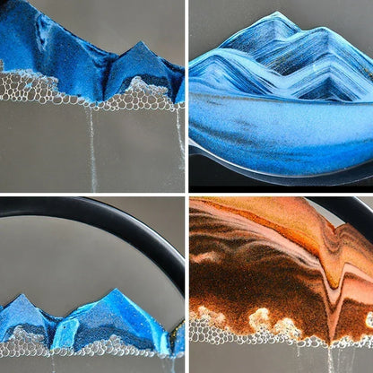 Round Sand Art Hourglass