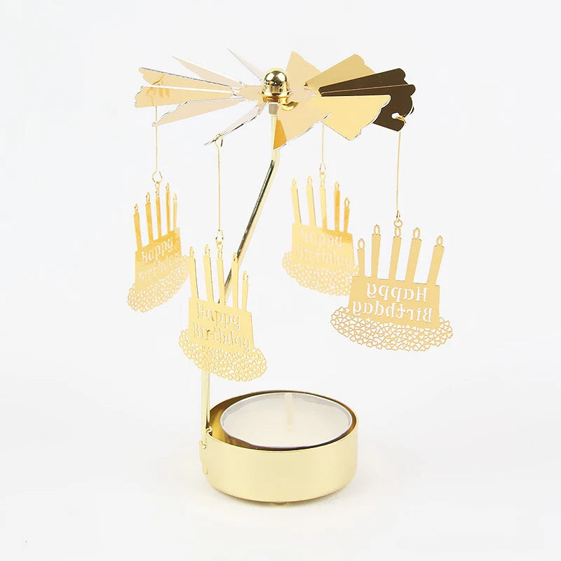 Rotating Candle Holder