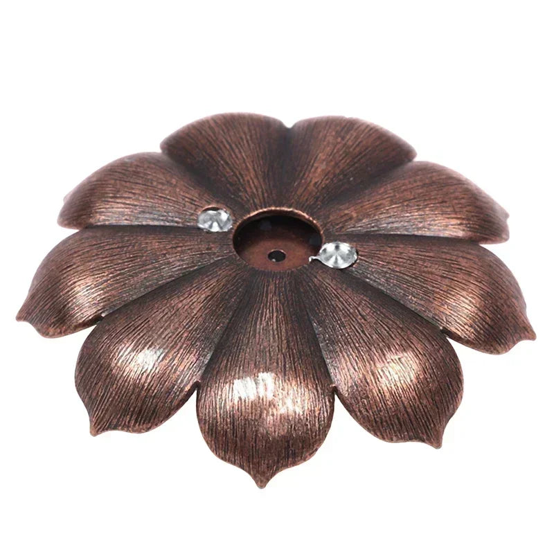 Lotus Alloy Incense Burner / Stick Holder Plater 🪷