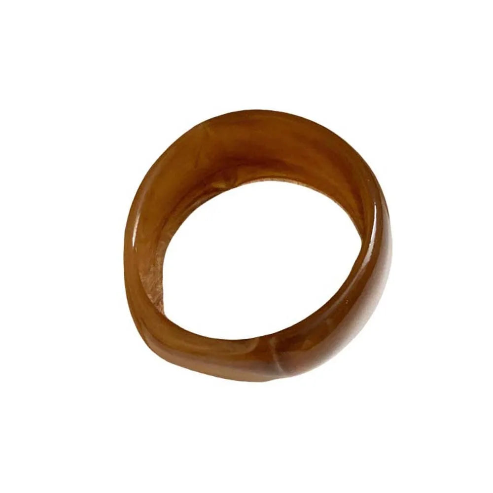 Bohemian Exaggerated Acrylic Bangles