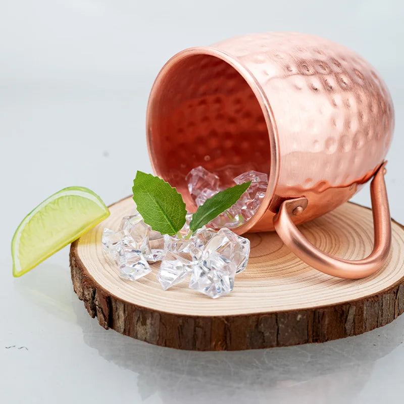 100% Pure Solid Copper Cups