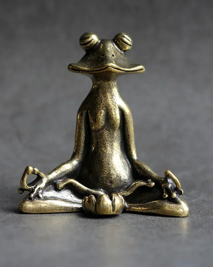 Copper Frog Incense Holder 🐸