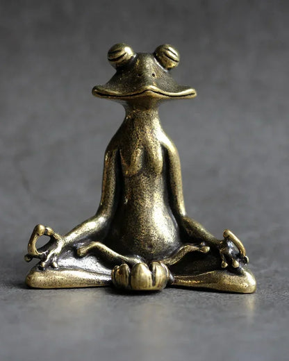 Copper Frog Incense Holder 🐸
