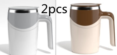 Magnetized Self-Stirring Cup