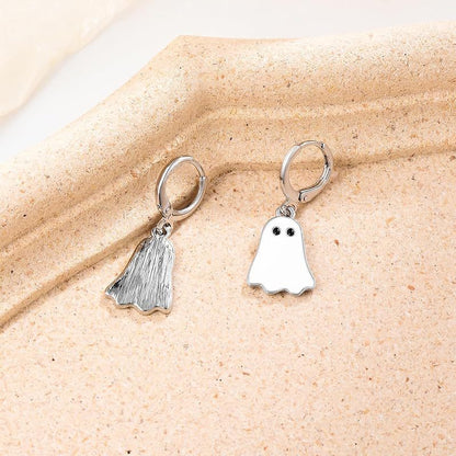Ghost Loop Earrings 👻