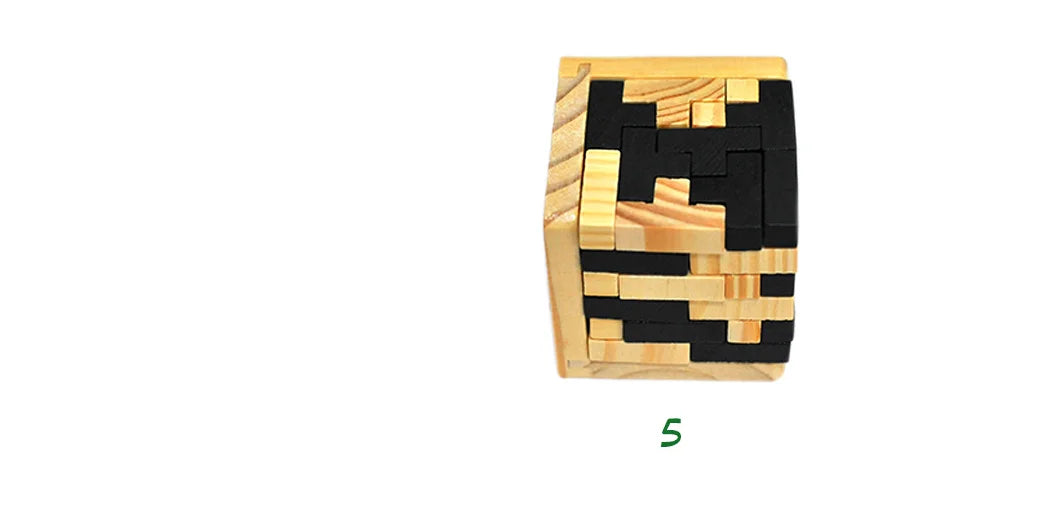 Interlocking Wooden Puzzle